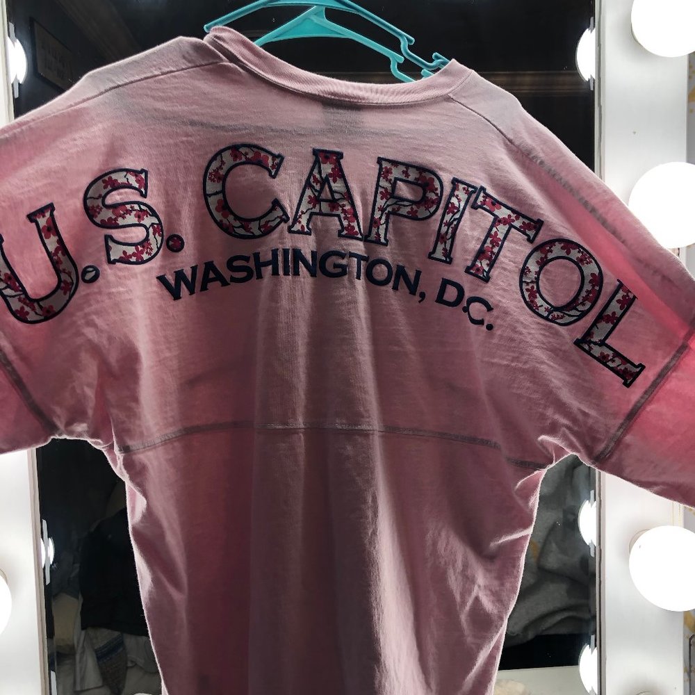 pink longsleeve shirt